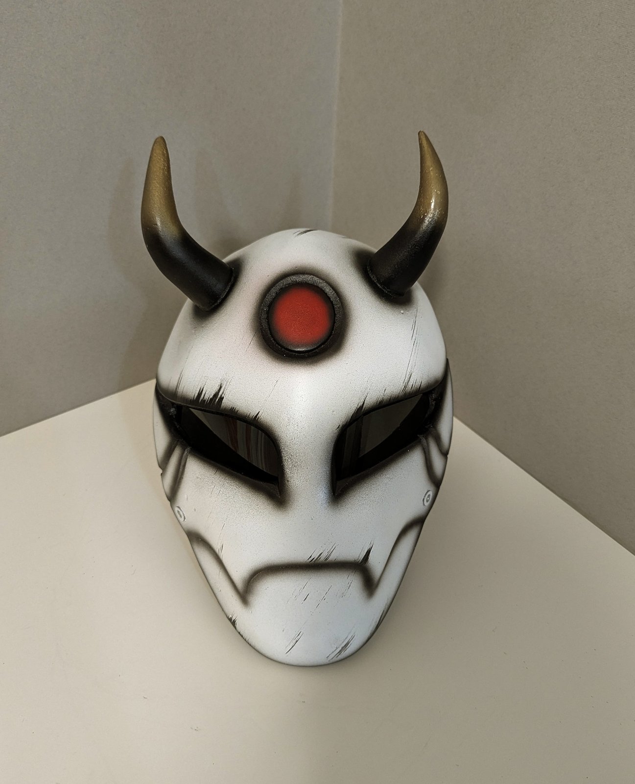 Horned Demon Oni Mask cosplay